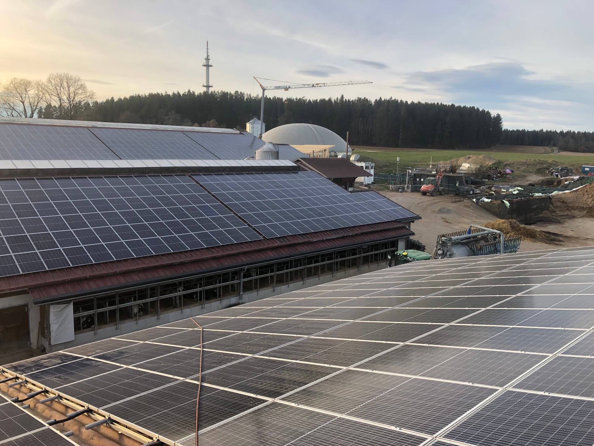 Poolehof Nordstetten – Photovoltaik auf den Hofgebäuden